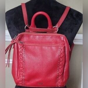 USED! The Sak Red Mini Backpack (used condition - considerable wear) LOW PRICE